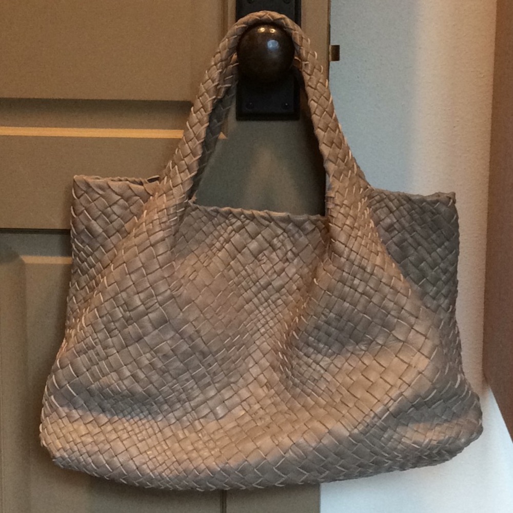 Falor Tan Italian Leather Handbag